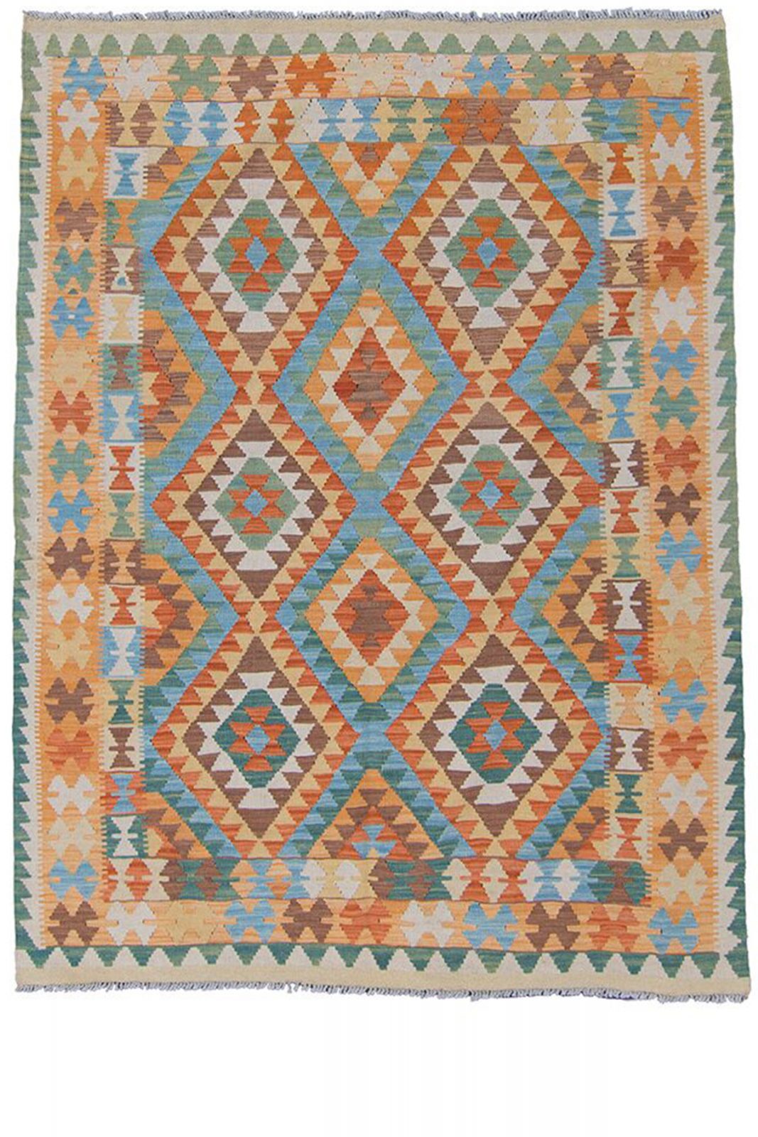 grootmoeder opbouwen geestelijke Afghan Kelim - Rug & Carpet Studio